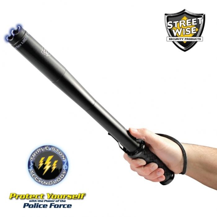 Streetwise Police Force 9,000,000* Tactical Stun Baton Flashlight
