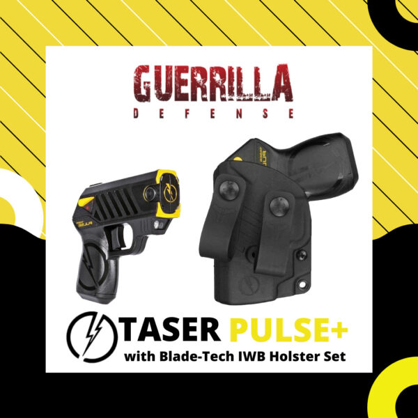 Taser Pulse+ with Blade-Tech IWB Holster