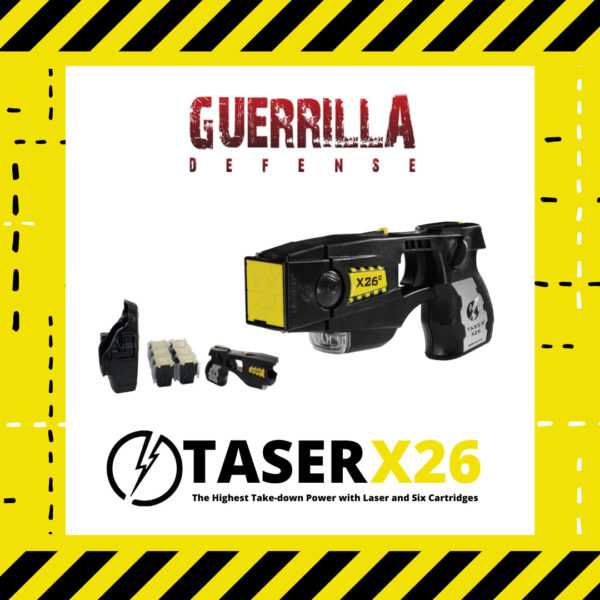 TASER X26 with Laser and 6 Cartridges