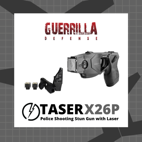 Taser X26P Police Shooting Stun Gun with Laser